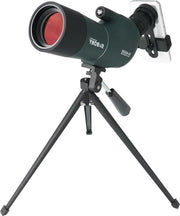 Tiratrice da Campo 15-45x50mm con Tripode e Adattatore per Smartphone - Resistente all'Acqua IP65 - Resistente alla Nebbia - Mirino per Caccia al Caccia