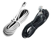 CAVO LINEARE TELEFONICO PLUG 6/4- - mt.2 colore bianco 21280 - 10 pezzi FANTON