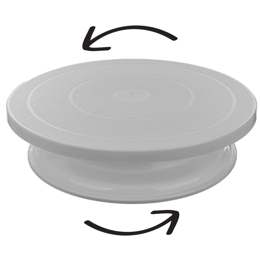 Piatto girevole per decorare torte KADAX da 27 cm