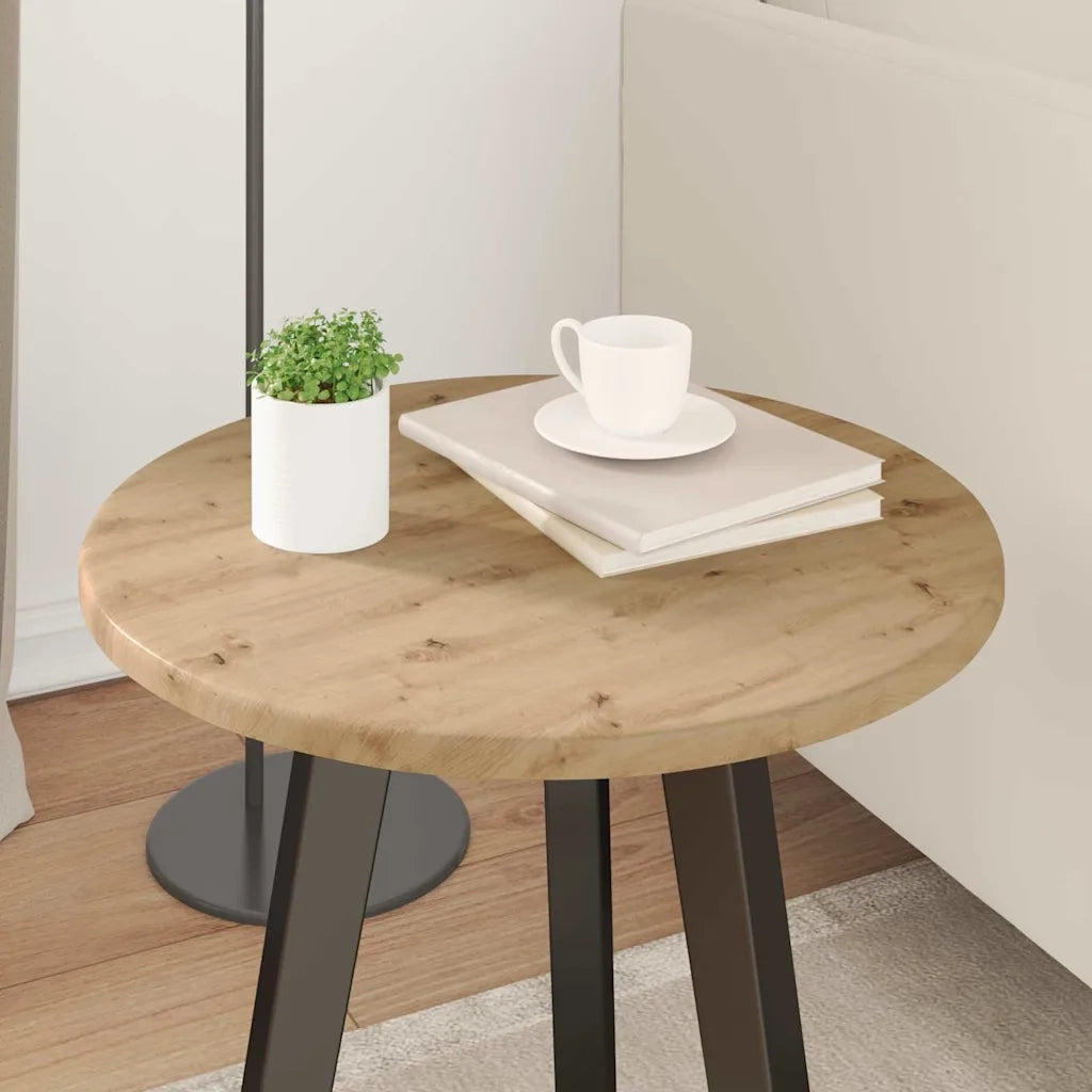 Piano del Tavolo | Superficie Tavolo | Piano Scrivania rovere artigianale ? 40 x 1,5 cm