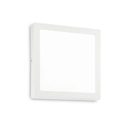 Applique Moderna Square Universal Alluminio-Plastiche Bianco Led 25W 3000K D30