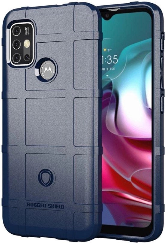 Coprimuovo Rugged Shield per Motorola Moto G10 / G20 / G30, colore blu