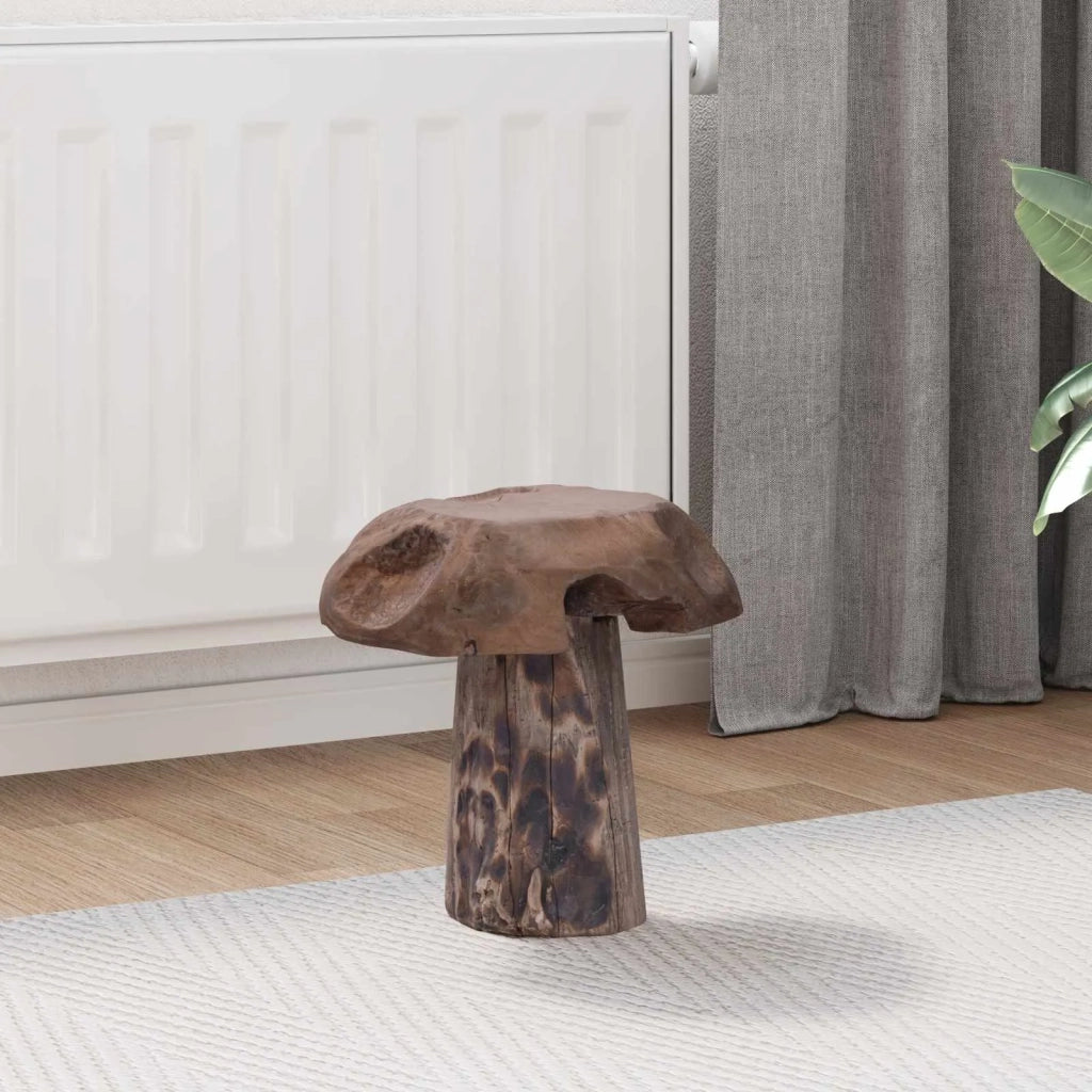 Pouf Naturale 35 x 35 x 35 cm Legno di teak solido 42012369