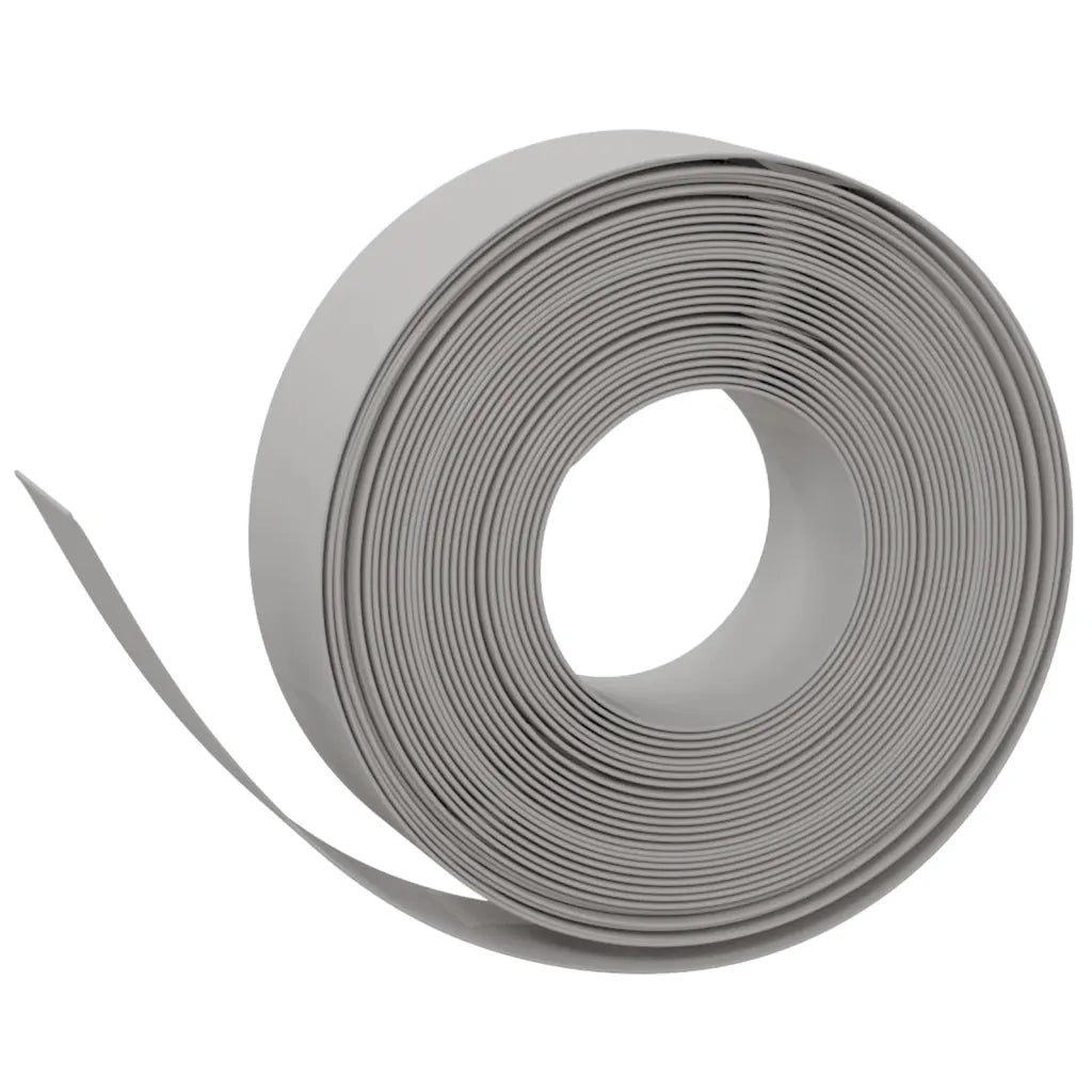 Bordature da Giardino 3 pz Grigie 10 m 15 cm in Polietilene CFW7001324