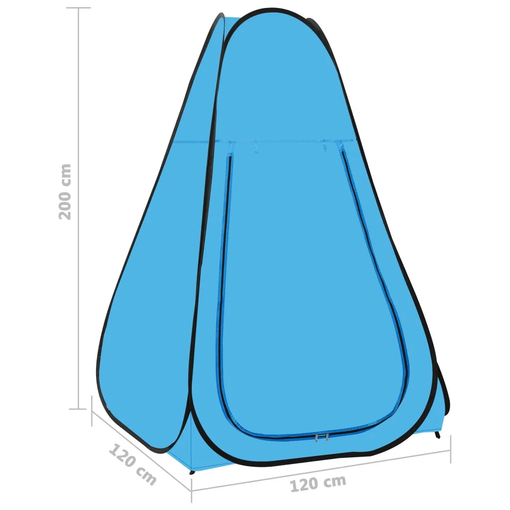 Tenda Doccia da Campeggio Apribile Blu cod mxl 70769