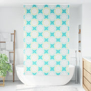Tenda a rullo | Tenda avvolgibile Doccia con Cassonetto 130x240cm Larghezza Tessuto
