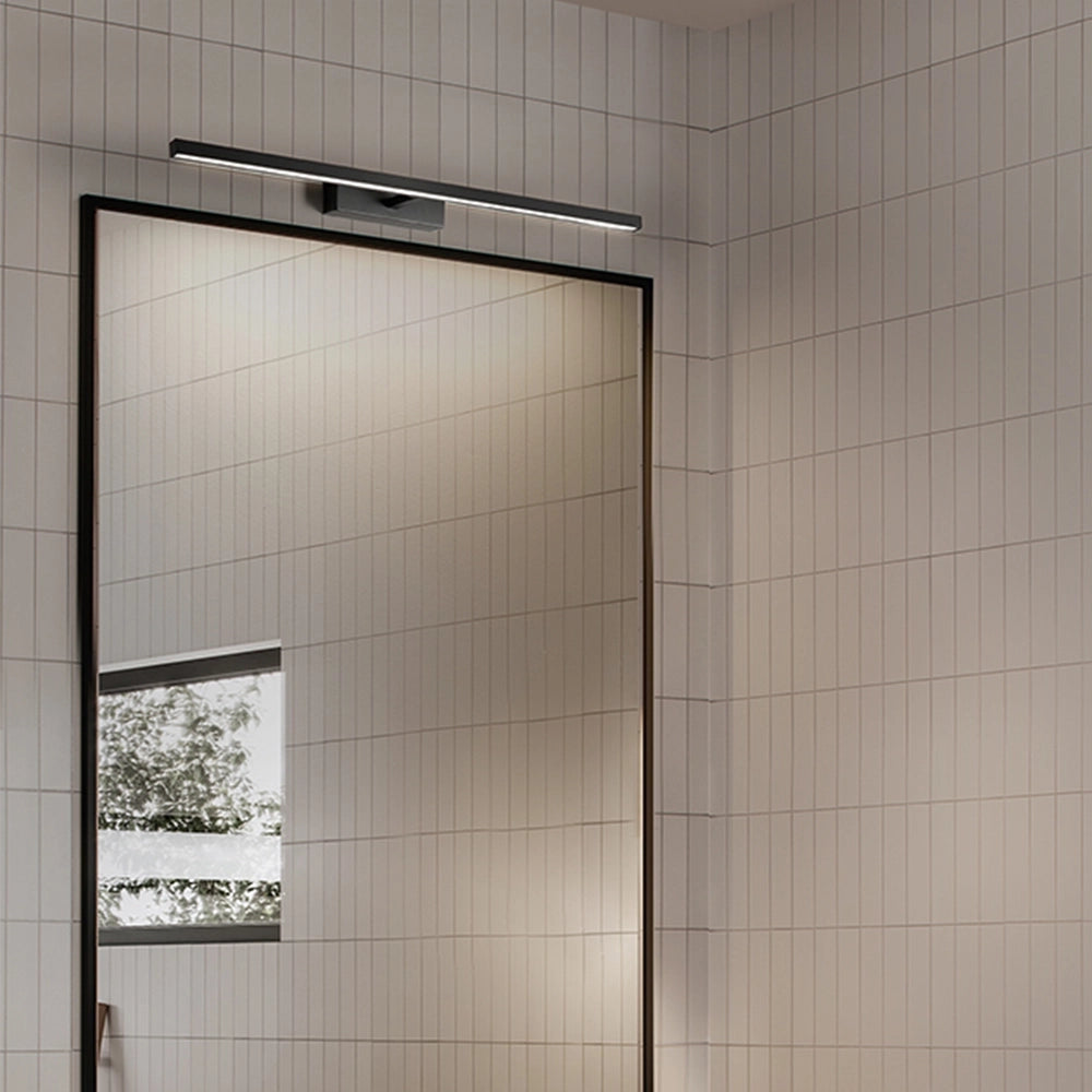 Applique Moderna Riga Metallo Nero Acrilico Led 16W 3000K