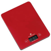 Zassenhaus 073218 Balance Bilancia da cucina elettronica 5 Kg 1 g Display LCD colore Rosso