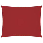 Parasole a vela | Telo Ombra | Vela da ombra Oxford Rettangolare 5x6 m Rosso