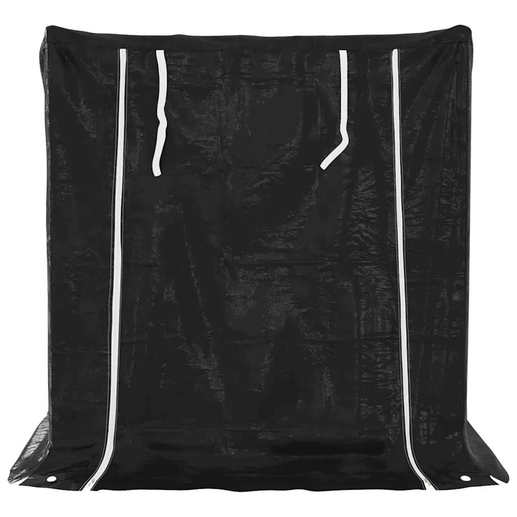 Rastrelliera per Legna con Copertura Antipioggia 101x61x110,5cm 4104937