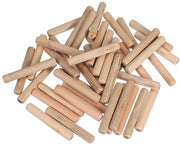 Dowel in Legno 12 mm x 80 mm - Punti in Legno per Falegnameria, Bricolage e Progetti Creativi, Legno Duro, N° 60
