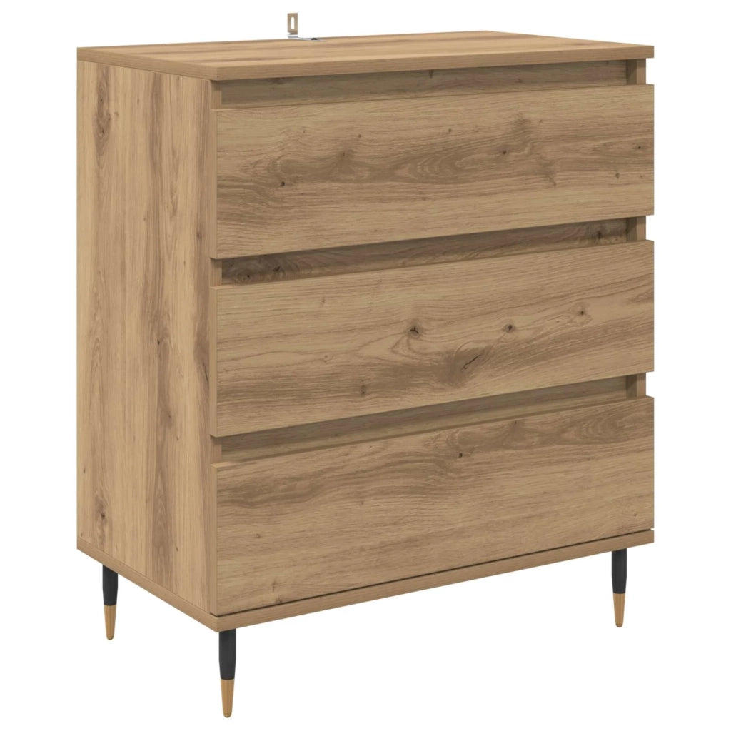 Credenza | Madia | Buffet da pranzo | Armadio da pranzo Rovere artigianale 60 x 35 x 70 cm Legno multistrato