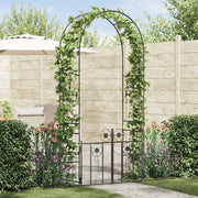 Arco da Giardino con blocco Nero 203 x 50 x 218 cm 42021346