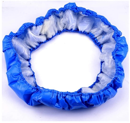 Cuscino di ricambio universale - Copertura impermeabile per esterno - Copertura per bordo trampolino - 101,6 cm - Blu - Protezione ottimale - Copertura trampolino