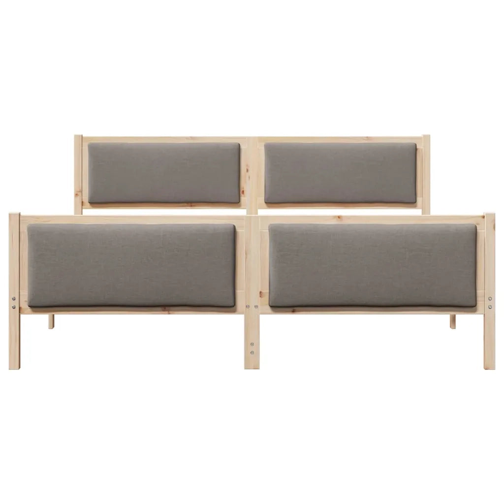 Struttura del letto con testiera Talpa 200 x 200 cm Tessuto 3394246