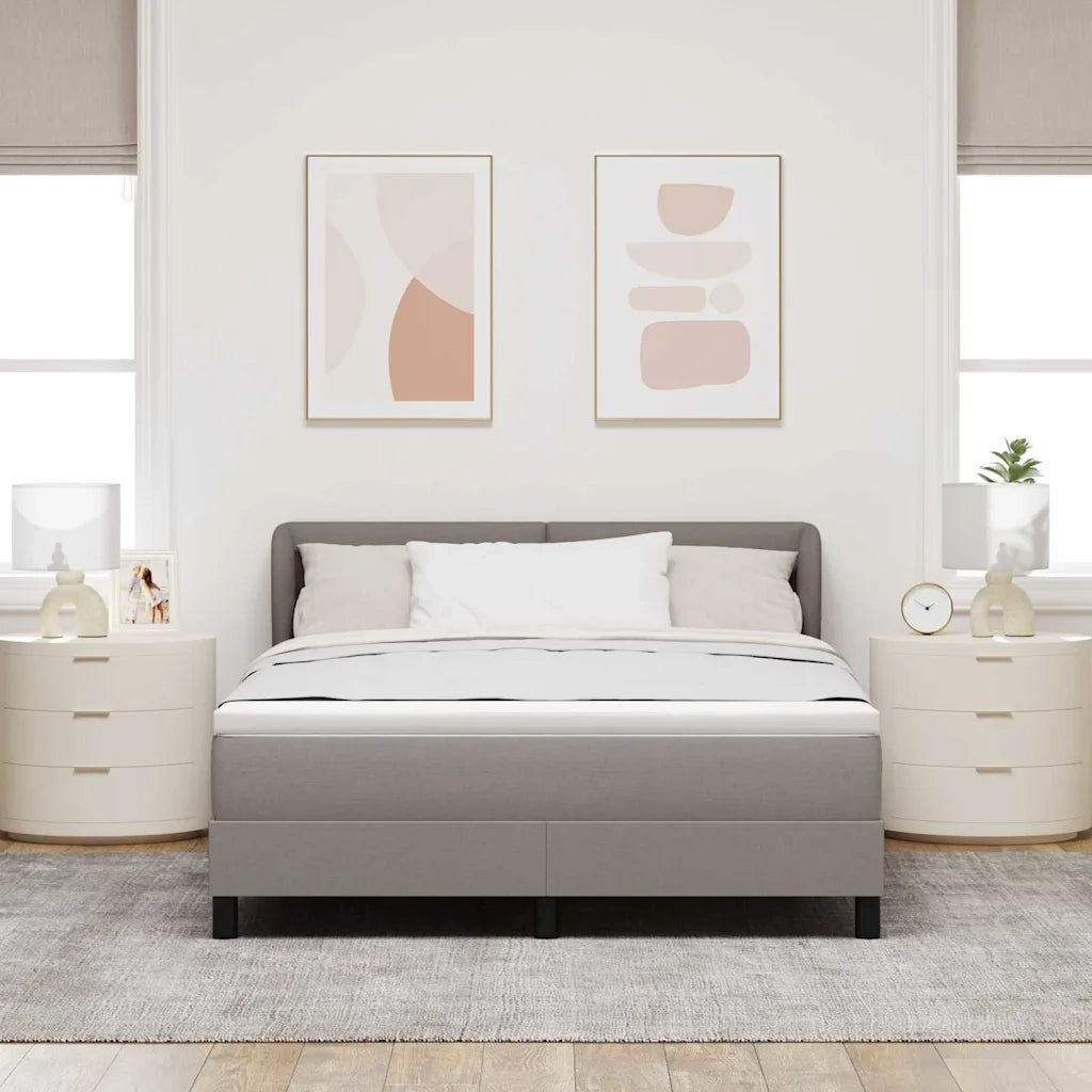 Letto a molle con materasso Talpa 160 x 200 cm Tessuto 3340035