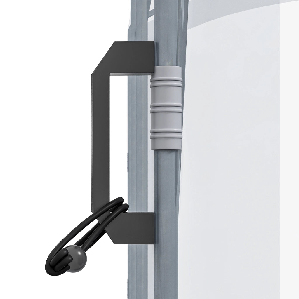 Serra Tunnel Camminabile ¨C Zephmum ¨C Grigio Trasparente Acciaio 3x2x2m