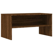 Mobile TV multimediale scaffale TV mobile TV sala da pranzo soggiorno camera da letto rovere 80 x 40 x 40 cm legno ingegnerizzato marrone 02_0027241