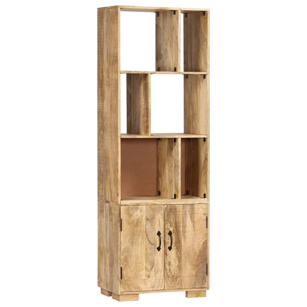 Scaffale mobile mobile di design libreria 180 cm legno massello di mango 2702067/2
