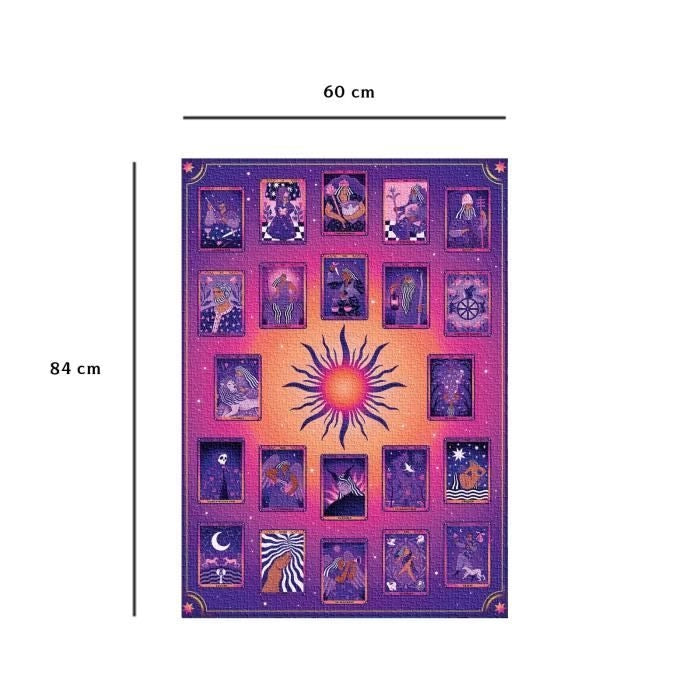 Nathan-Puzzle 1500 pezzi-Tarocchi e divinazione/Coralie Fau-Adulti e bambini dai 14 anni-Puzzle di qualità Premium-12000930