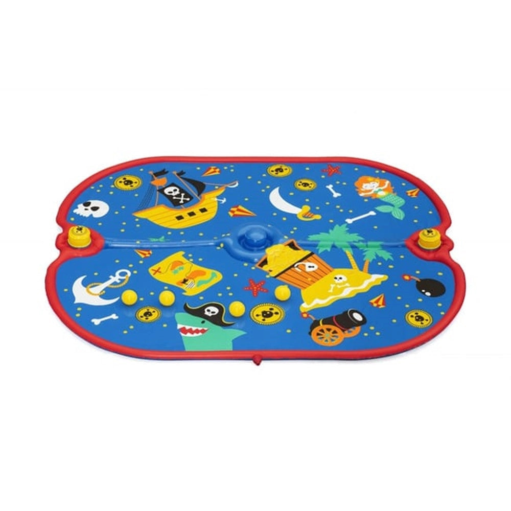 Trade Shop - Tappetino Gonfiabile Pirata Spruzzi Pirate Paraside 170x140cm +2 Anni Giardino 52725 -