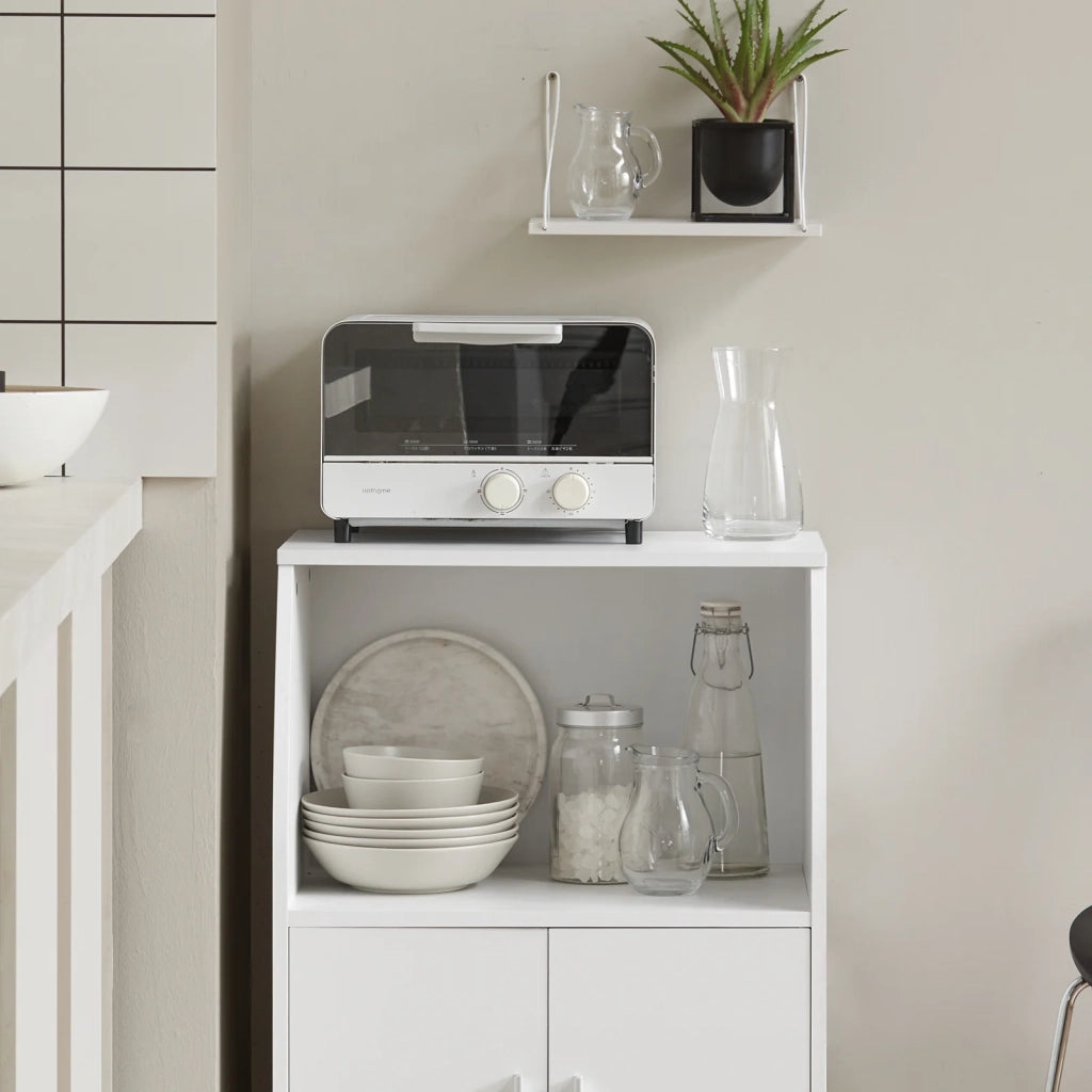 Mobiletto per Forno a microonde,Carrello da cucina,credenza,FRG241-W
