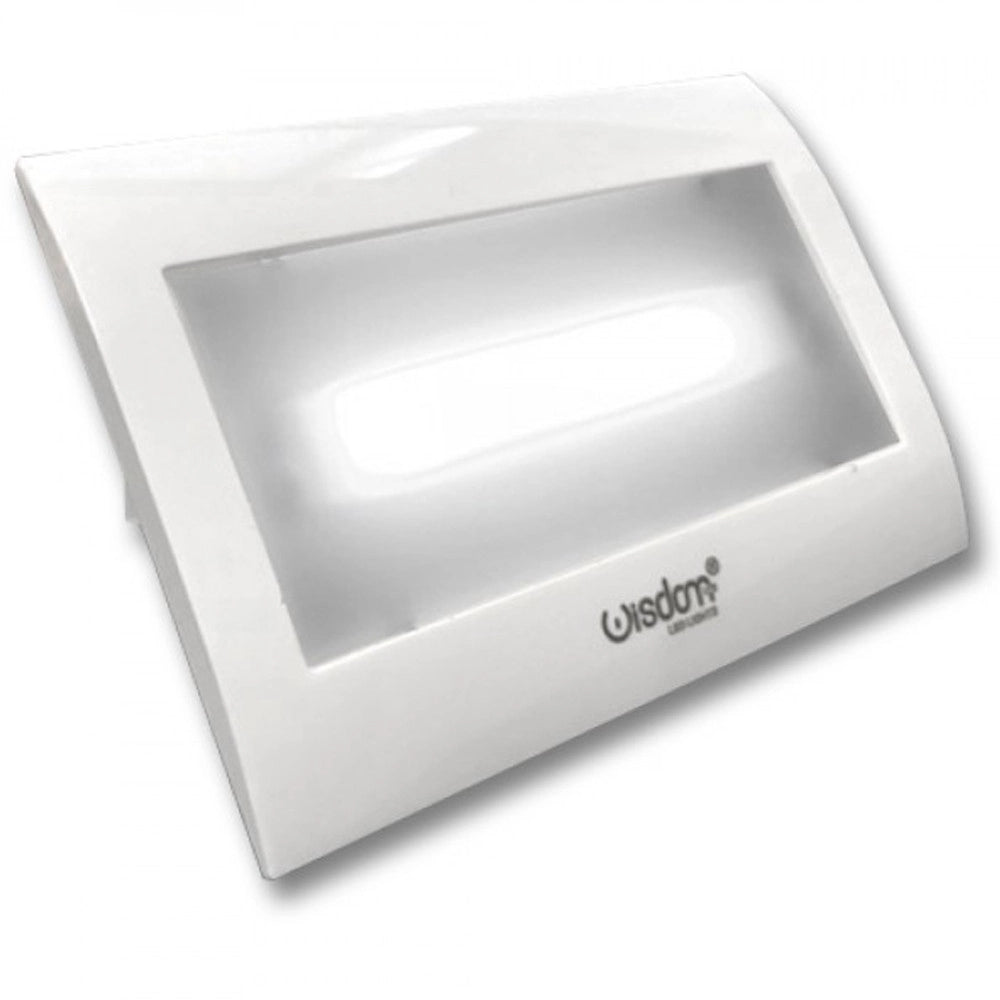 Trade Shop - Lampada Di Emergenza Segnapassi A Led 2,5w Da Incasso Per Cassetta Scatola 503 -