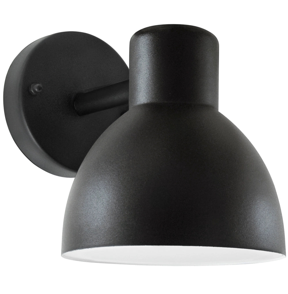 Applique esterna a muro luce giù E27 nera ARNE Polux