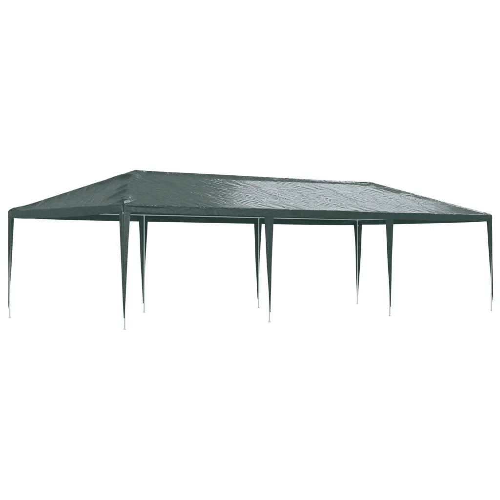 Gazebo | Pergolato Professionale 4x9 m Verde 90 g/m2