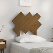 Testiera per Letto Ambra 72,5x3x81 cm in Legno Massello di Pino 819198