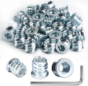 Kit di viti a innesco per legno 50 pezzi - Innesco a vite - Vite a innesco - Kit di viti a innesco - Vite a innesco - Flessibile in acciaio di carbonio
