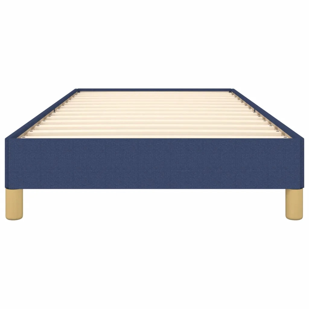 Giroletto senza Materasso Blu 80x200 cm in Tessuto