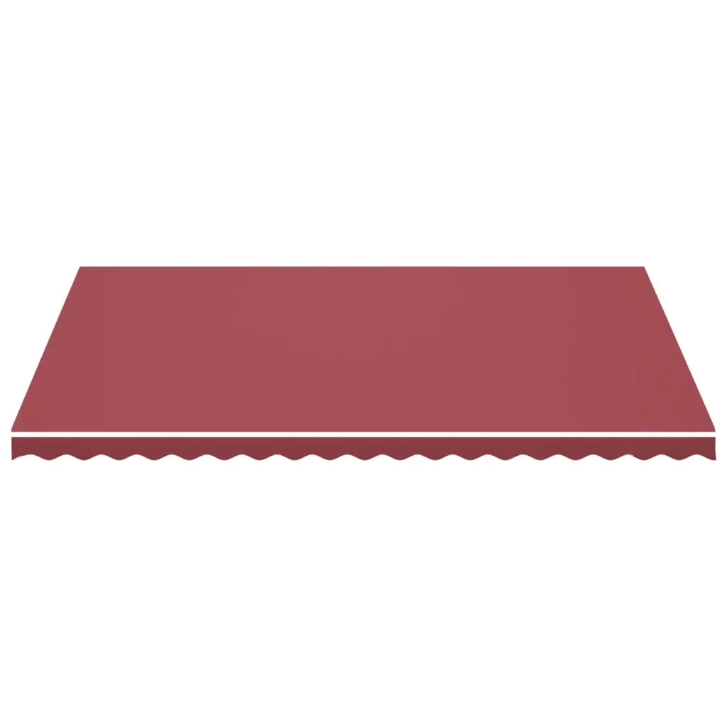 Tessuto di Ricambio per Tenda da Sole-Ricambio telo per tenda da sole Rosso Borgogna 5x3,5 m