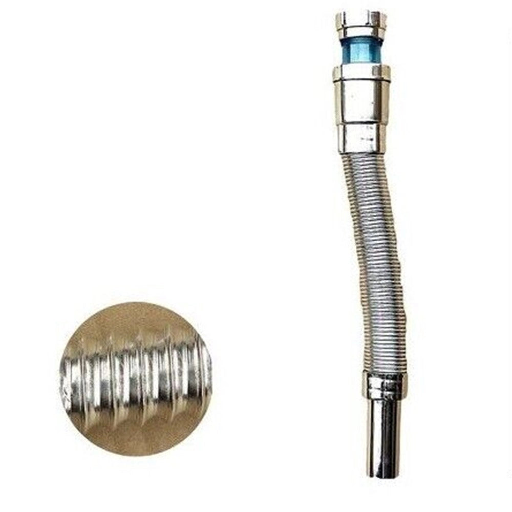 Trade Shop - Canotto Tubo Scarico Flessibile Estensibile Lavabo Lavello 400-800mm 1/2 10073 -