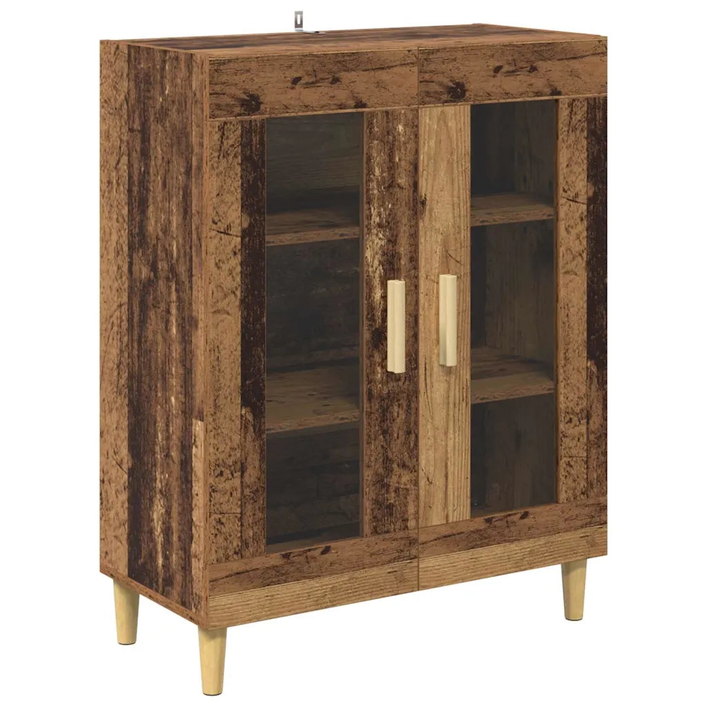 Credenza-Buffet-Armadio da cucina Legno vecchio 69,5 x 34 x 90 cm Legno multistrato 967945