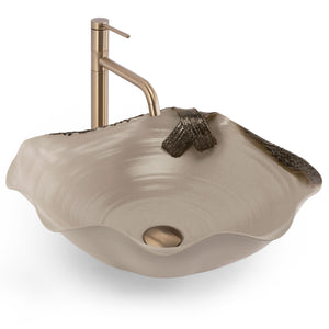 Lavabo Da Appoggio In Ceramica Rea Hm-22 Handmade Art