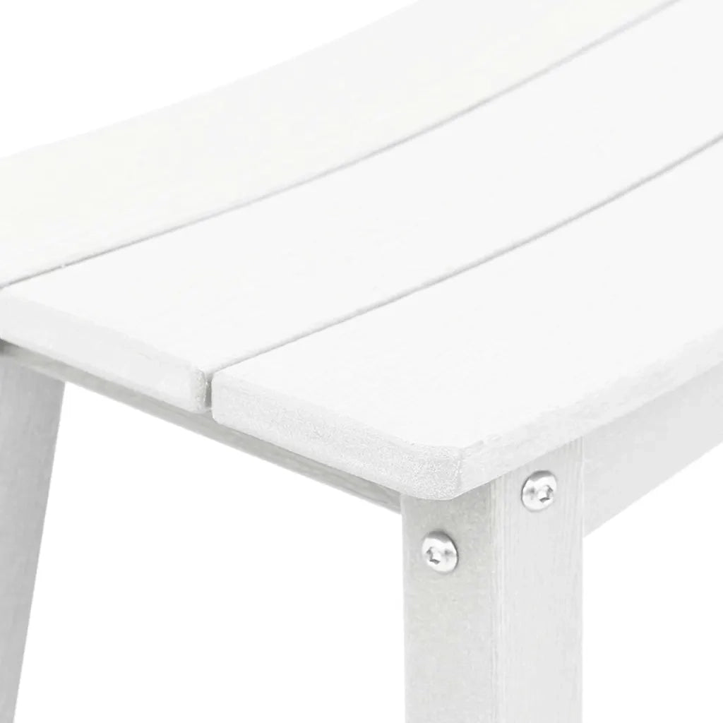 Set Bar da Giardino 6 pcs Bianco HDPE 3335807