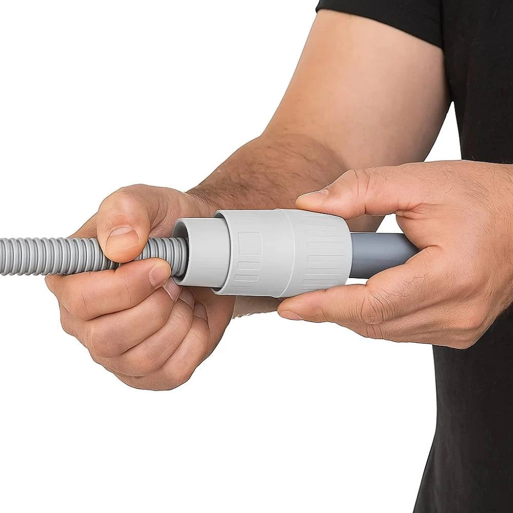 Raccordo dritto faeg ip65 per tubo guaina elettrica in tecnopolimero *** diametro 50 millimetri, confezione 1