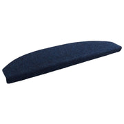 Tappetini per scale autoadesivi 15 pcs Navy 80 x 24,5 x 3,5 cm