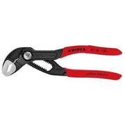 Knipex 87 01 125 Cobra Pinza regolabile per tubi e dadi 125 mm 13 posizioni acciaio cromo vanadio colore Grigio