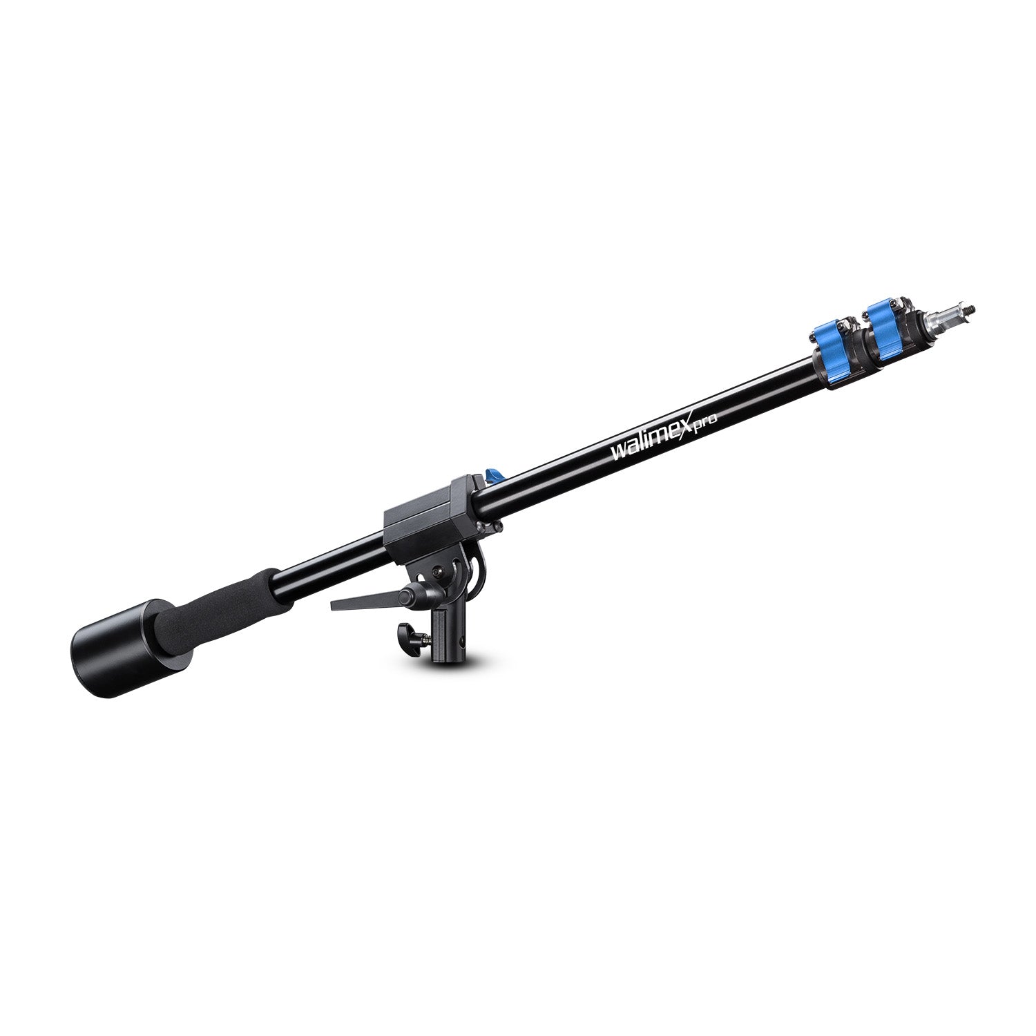 Braccio per treppiedi per luci estensibile da 70 a 183 cm, asta inclinabile e caricabile fino a 5 kg, attacco da 5/8", ideale per softbox, riflettori, ombrelli o microfoni