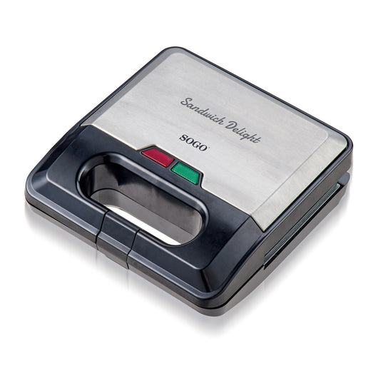SOGO Sandwich Maker 3 in 1 750W – Sandwich, Waffle, Panini e Grigliate