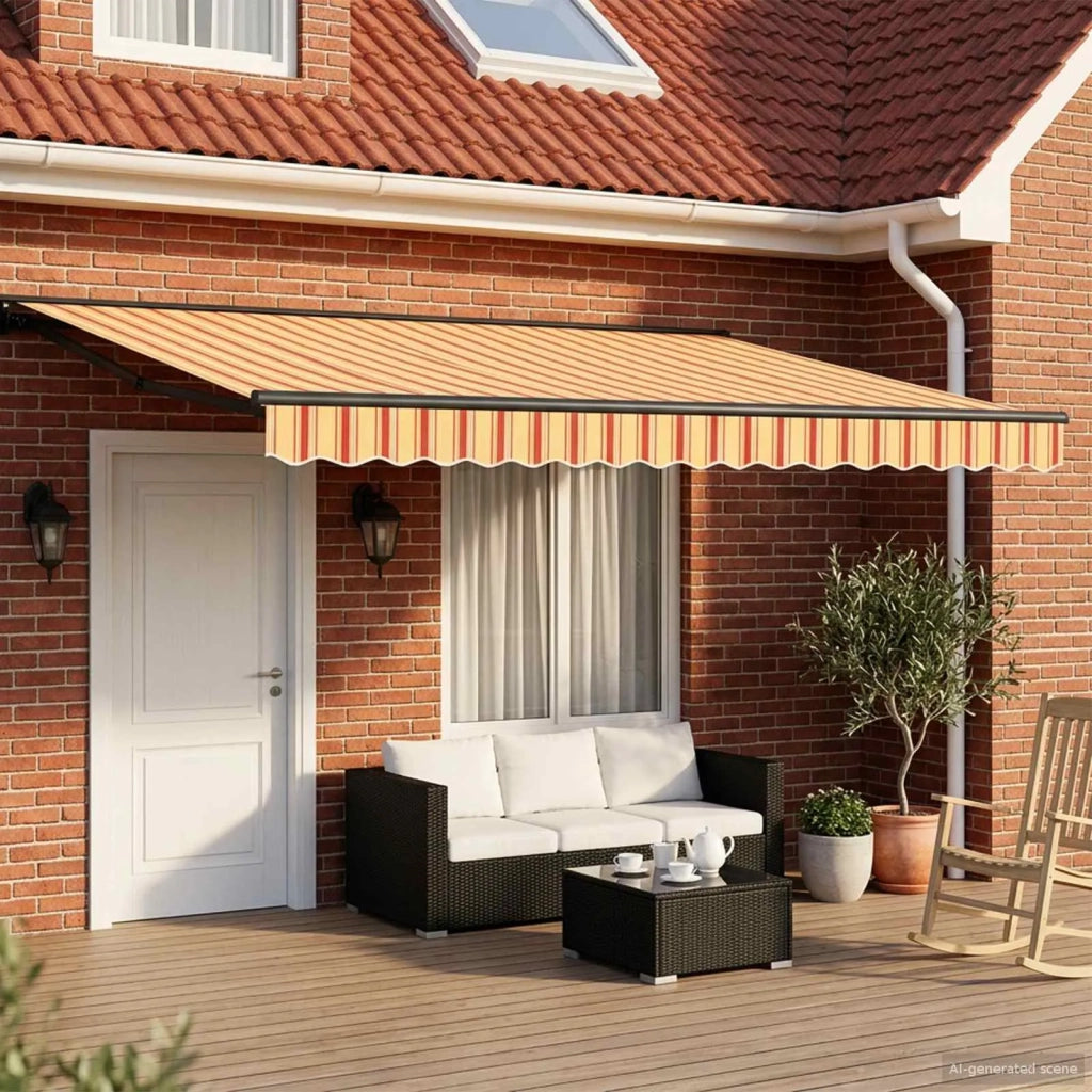 Tettuccio Elettrico Retrattile 5 × 3,5 m 3422138