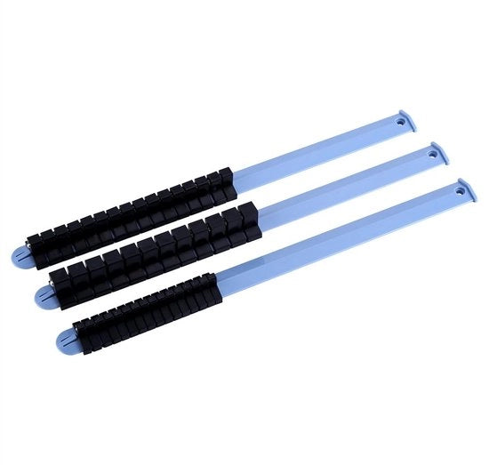 Organizzatore di attrezzi 3 in 1 - Carrello di stoccaggio - Resistente in plastica - Per 1/4", 3/8" e 1/2" pollici - Facile da installare - Ideale per la garage - Organizzatore di cavi