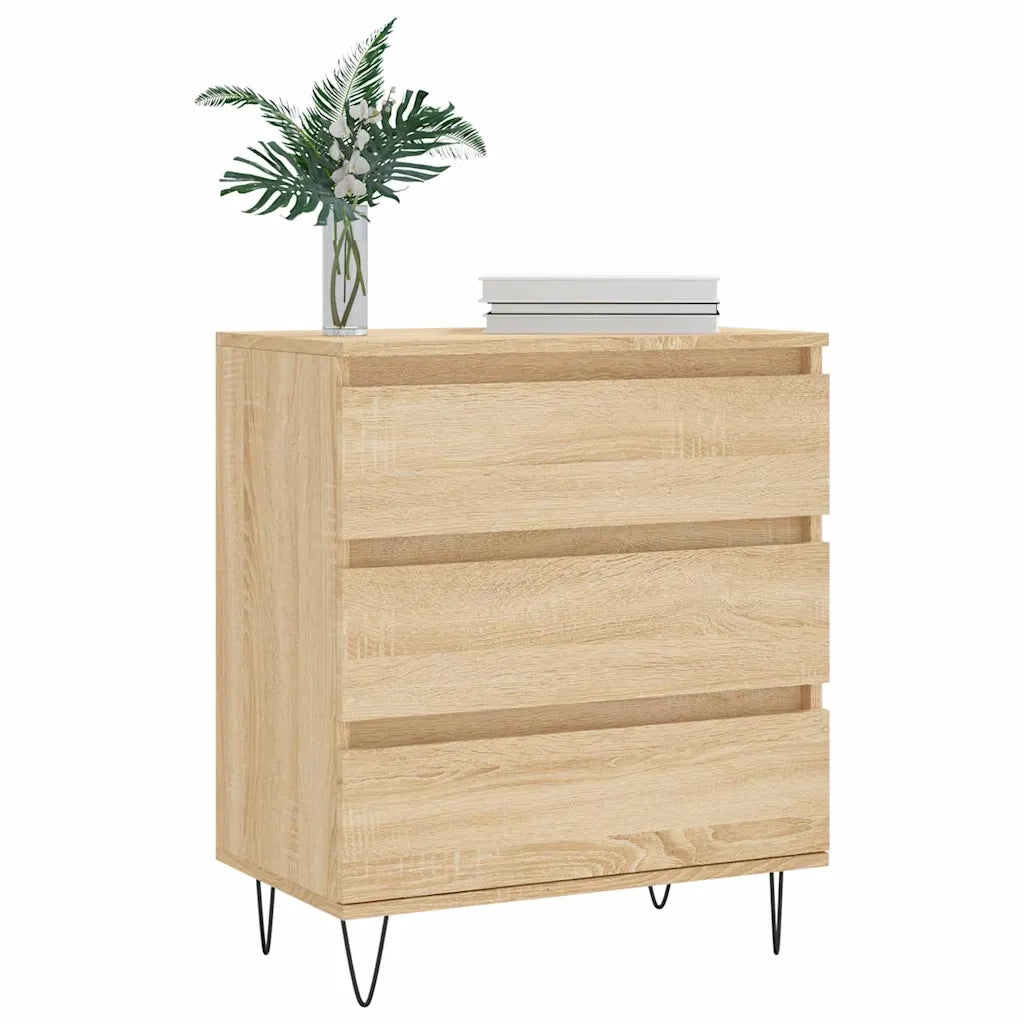 Credenza Rovere Sonoma 60x35x70 cm in Legno Multistrato 827183
