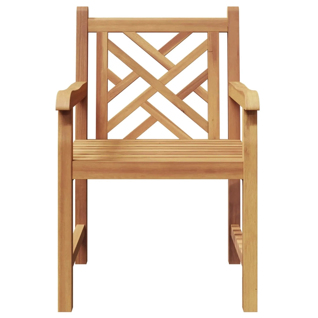 Sedia da Giardino 2 pz | Sedie da Esterno 60 x 58 x 90 cm Legno di teak solido