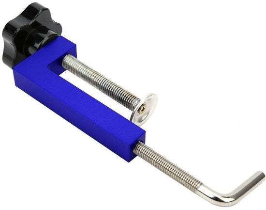Herramienta di fissaggio per legno a mano - Regolabile G-Klem - Blau - Set di viti 35-160mm - Adatto per la maggior parte delle operazioni di lavorazione del legno - Altre dimensioni disponibili