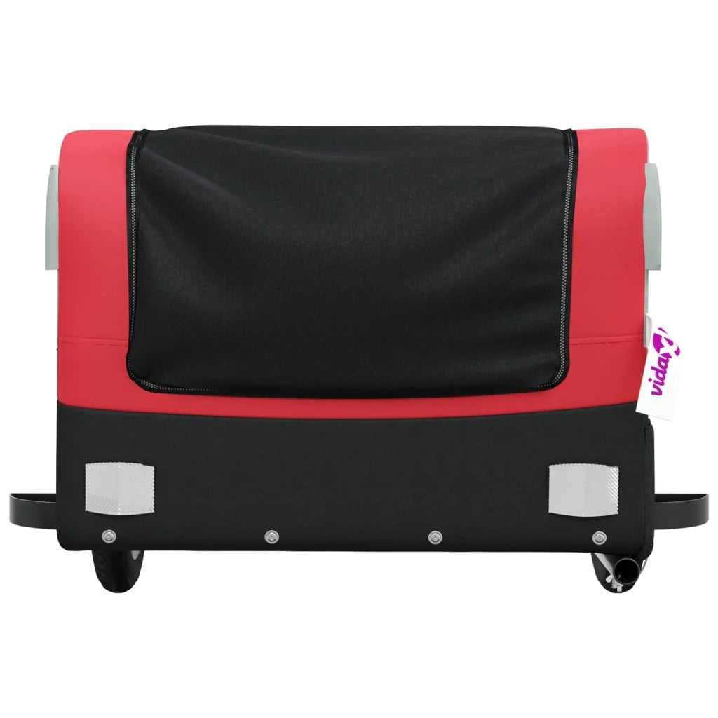 Rimorchio per trasporto biciclette 30 kg ferro rosso 02_0044171