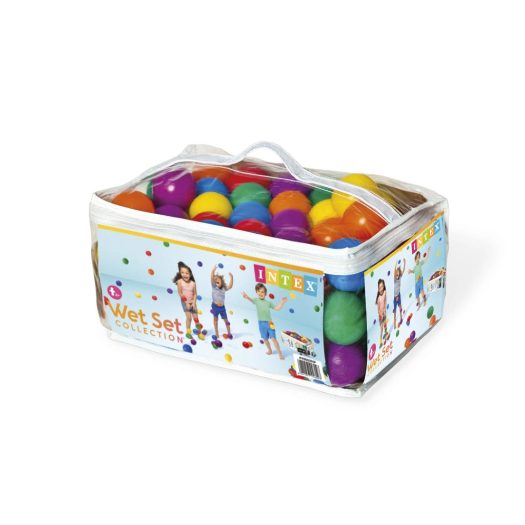 Intex SET 100 PALLINE COLORATE FUN BALLZ 6,5CM