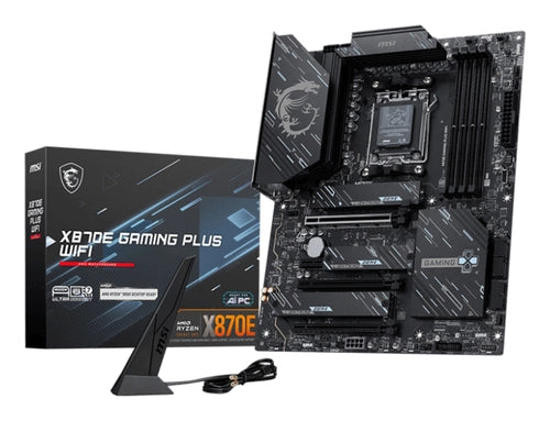 Msi mb amd x870e gaming plus wifi qualcomm ncm865,ddr5,hdmi type-c - 911-7E70-001